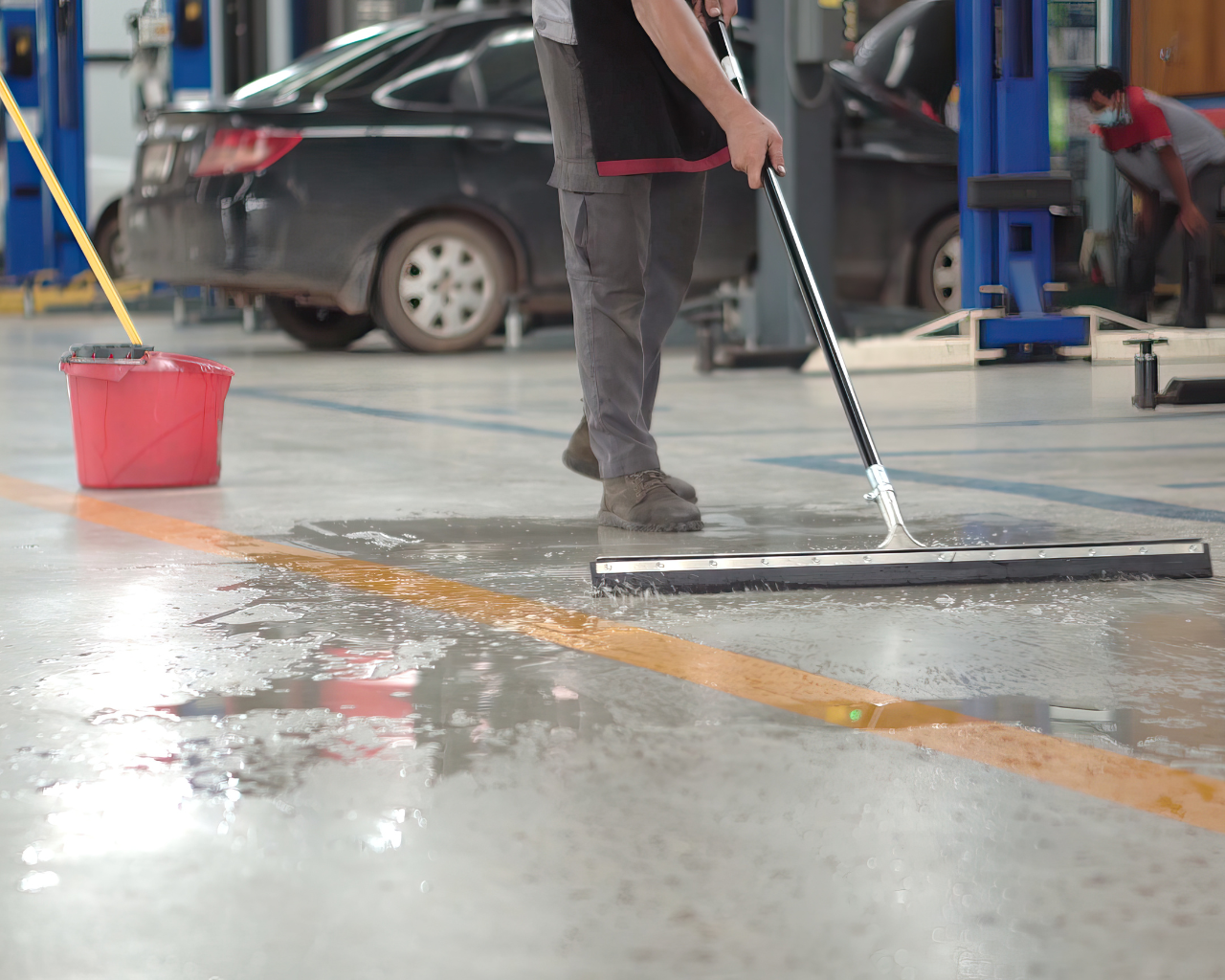 epoxy floor painting